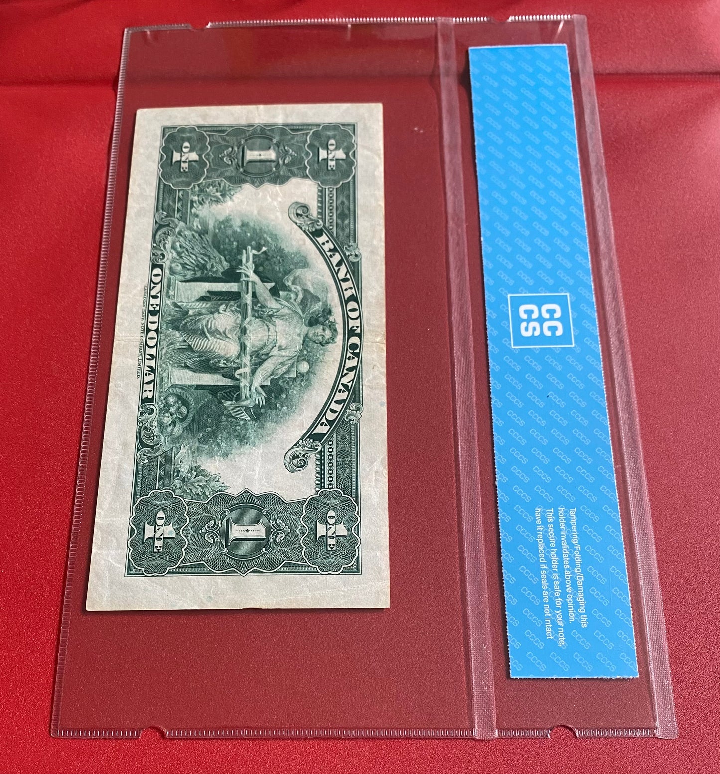 1935 CANADA $1 SCARCE "THREE DIGIT RADAR" NOTE #2990992: CCCS GRADED VF-25