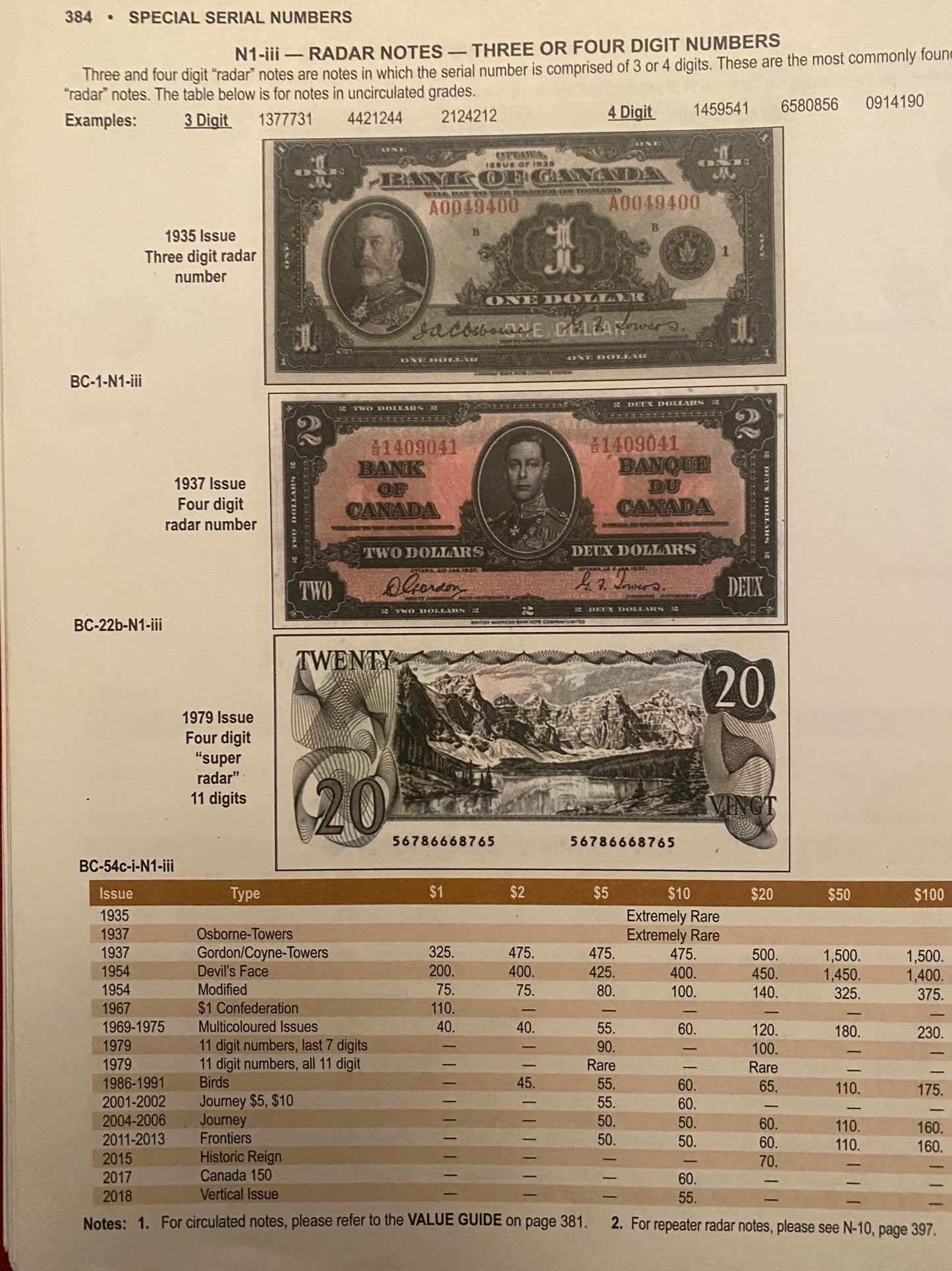 RARE RADAR NOTE 1979 CANADA $20 NOTE CCCS GRADED GEM UNC-65 #0993990