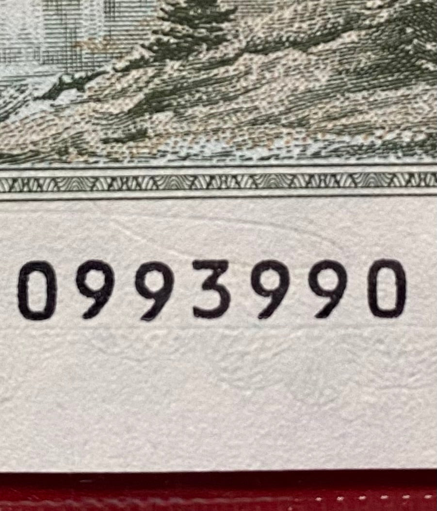 RARE RADAR NOTE 1979 CANADA $20 NOTE CCCS GRADED GEM UNC-65 #0993990